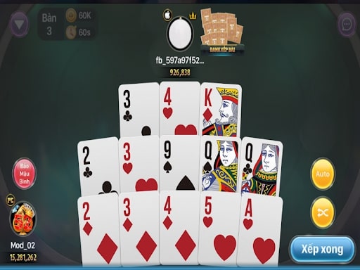 Game Mậu Binh trên iPhone