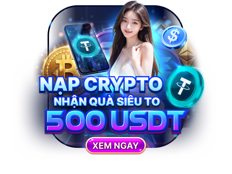 Popup Thưởng nạp đầu USDT