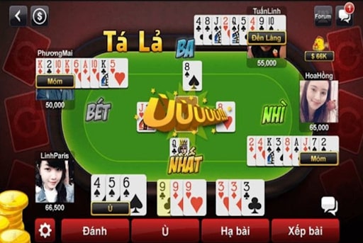 Người chơi nào cũng mong muốn ù khi chơi phỏm